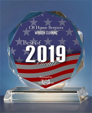 Best of Duvall - Window Washing award 2019.